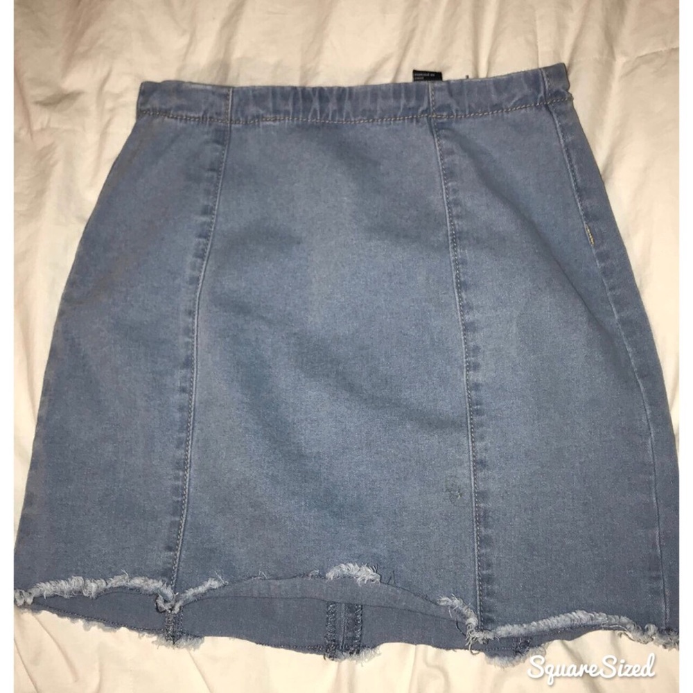 jean skirt